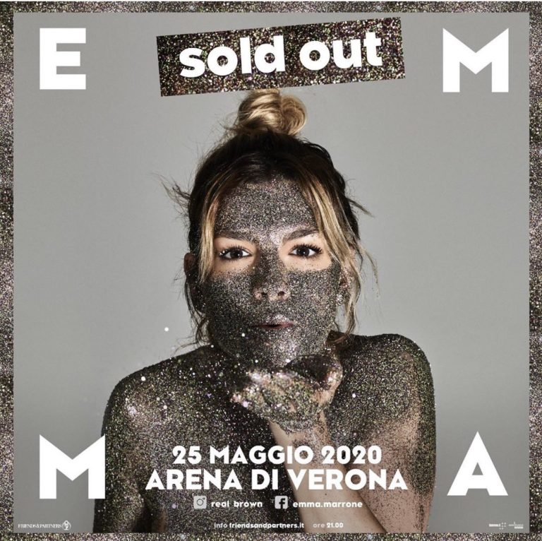Emma, la sua Arena di Verona registra il tutto esaurito con 6 mesi di anticipo