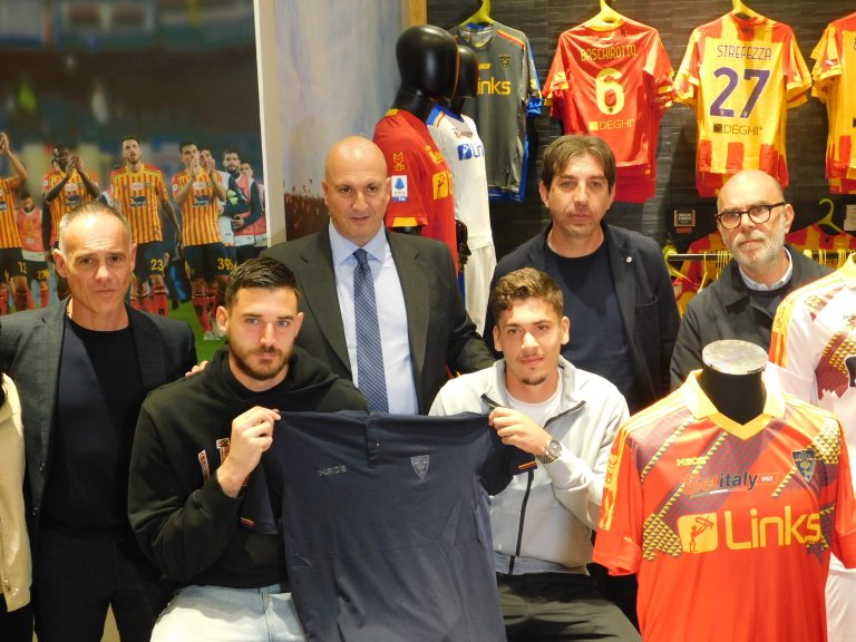 Lecce, presentata la maglia per i 115anni - le dichiarazioni