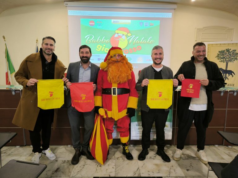 Presentata questa mattina la settima edizione del progetto Babbo Natale GialloRosso