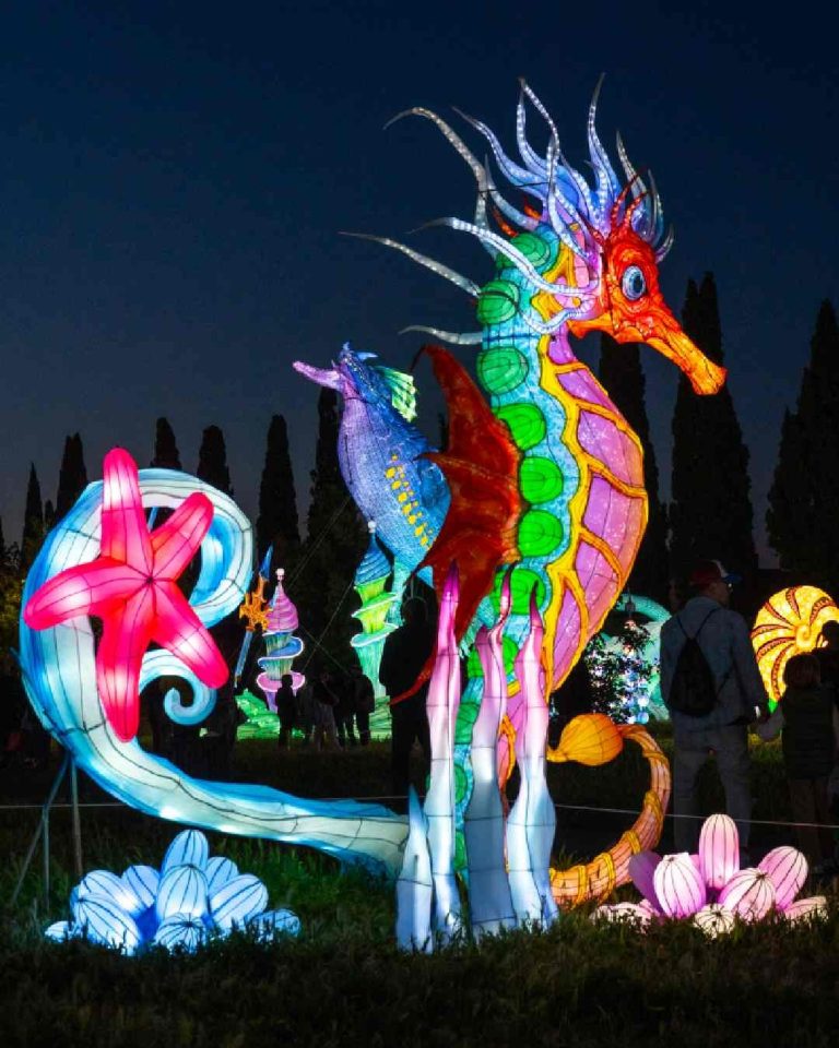 Lumina World accende il ponte di fine maggio: quattro serate tra luci, musica e spettacoli
